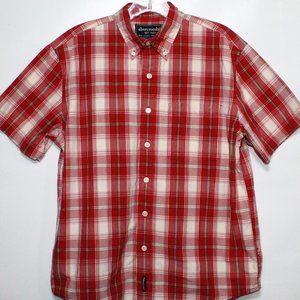 Men's Abercrombie and Fitch Short Sleeve Button-Up L